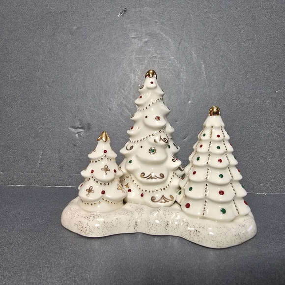 Lenox China Trees 2007 MISTLETOE PARK Village Treasures Sculpture - Picture 2 of 11